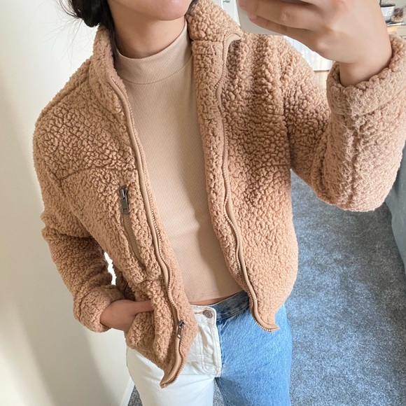 Sherpa cropped jacket - Picture 3 of 4